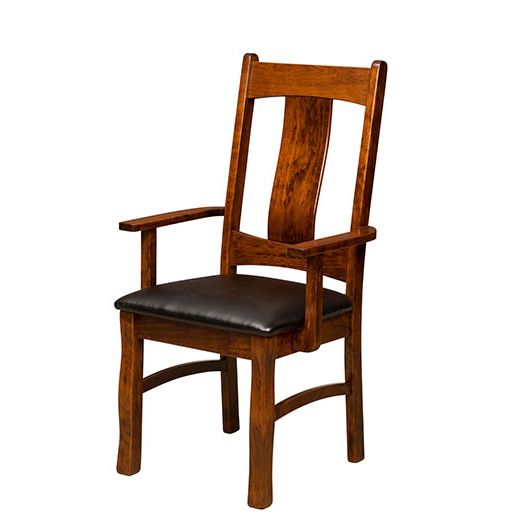 Amish USA Made Handcrafted Reno Chair sold by Online Amish Furniture LLC