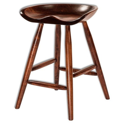 Amish USA Made Handcrafted Winslow Bar Stool sold by Online Amish Furniture LLC
