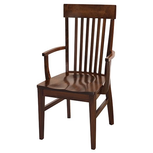 Amish USA Made Handcrafted Collins Chair sold by Online Amish Furniture LLC