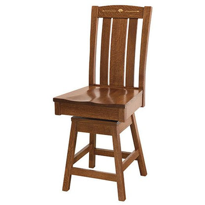 Amish USA Made Handcrafted Mesa Bar Stool sold by Online Amish Furniture LLC