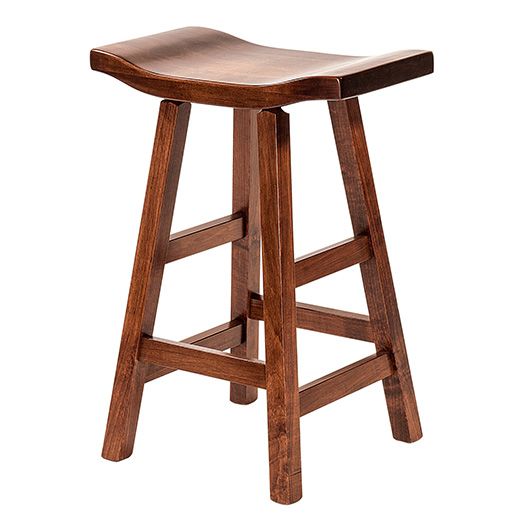 Amish USA Made Handcrafted Portage Barstool sold by Online Amish Furniture LLC