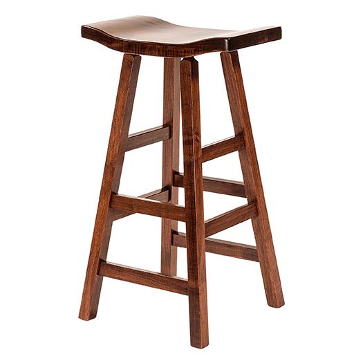 Amish USA Made Handcrafted Portage Barstool sold by Online Amish Furniture LLC