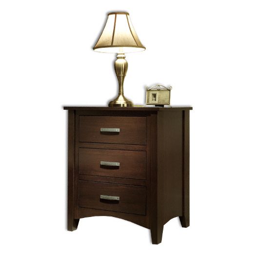 Amish USA Made Handcrafted Riverview Mission Night Stand sold by Online Amish Furniture LLC