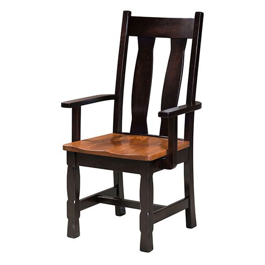 Amish USA Made Handcrafted Rock Island Chair sold by Online Amish Furniture LLC