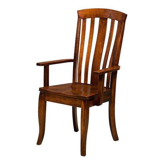 Amish USA Made Handcrafted Saratoga Chair sold by Online Amish Furniture LLC