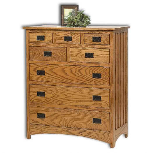Amish USA Made Handcrafted Mission Bureau sold by Online Amish Furniture LLC