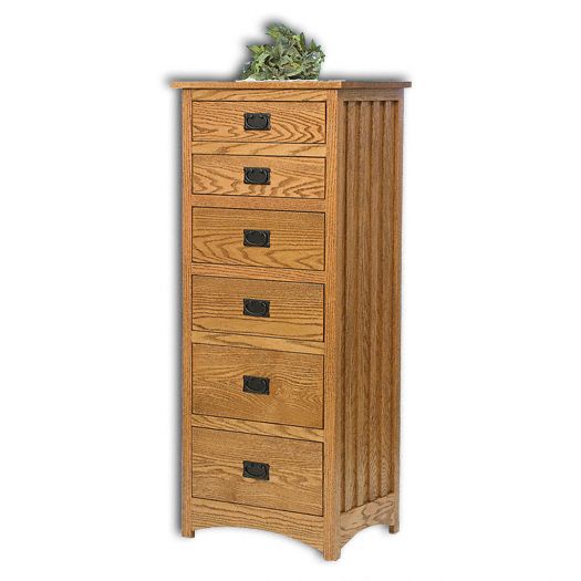 Amish USA Made Handcrafted Mission Lingerie Chest sold by Online Amish Furniture LLC