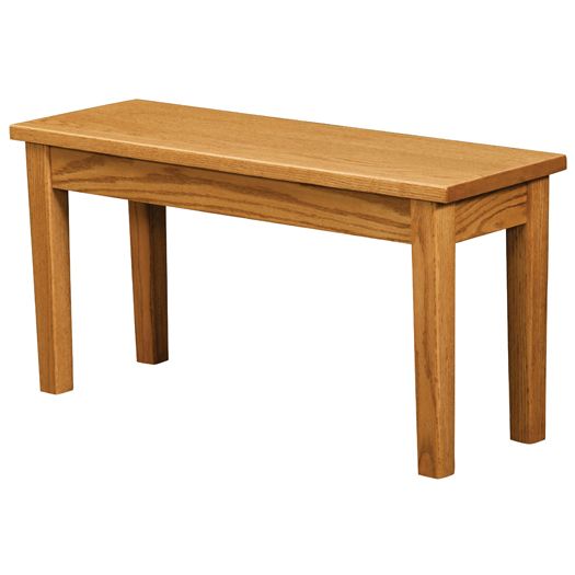 Amish USA Made Handcrafted Shaker Extenda Bench sold by Online Amish Furniture LLC