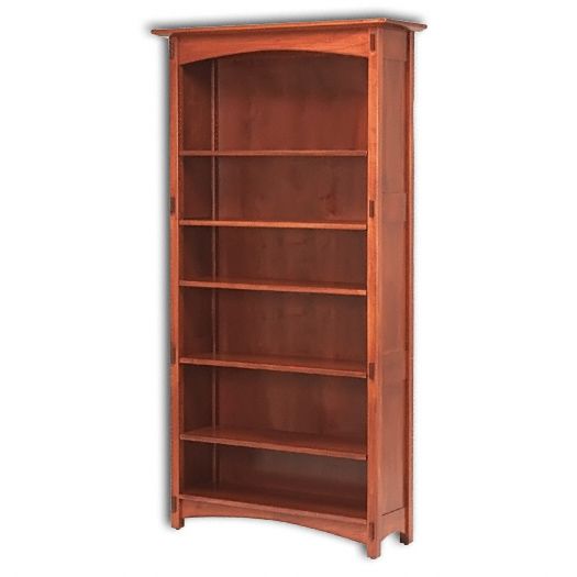 Amish USA Made Handcrafted SpringHill Open Bookcase sold by Online Amish Furniture LLC