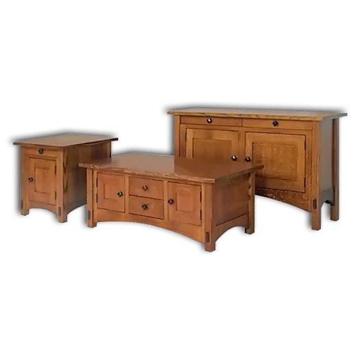 Amish USA Made Handcrafted SpringHill Cabinet Tables sold by Online Amish Furniture LLC