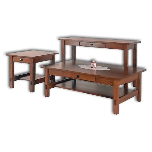 Amish USA Made Handcrafted SpringHill Open Tables sold by Online Amish Furniture LLC