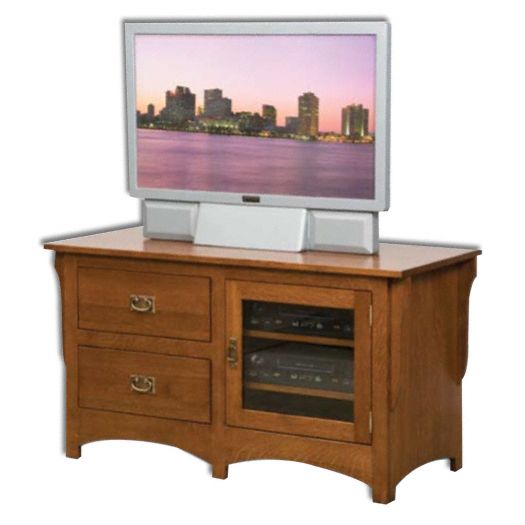 Amish USA Made Handcrafted Mission 49 Plasma LCD Unit sold by Online Amish Furniture LLC