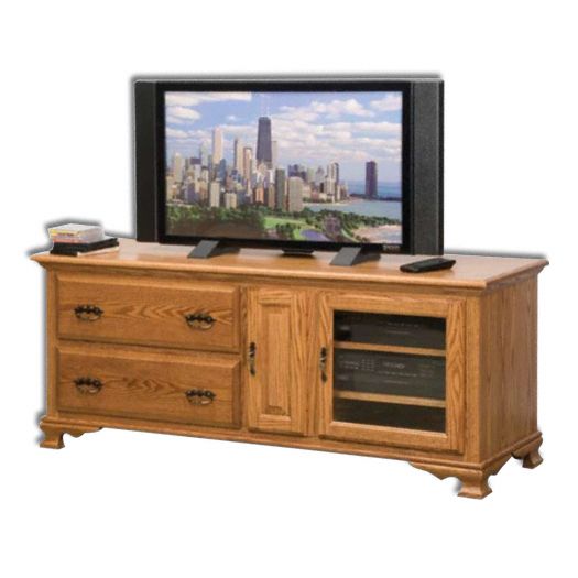Amish USA Made Handcrafted Heritage 65 Plasma LCD Unit SWE065H sold by Online Amish Furniture LLC