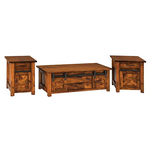 Amish USA Made Handcrafted Teton Occasional Tables sold by Online Amish Furniture LLC