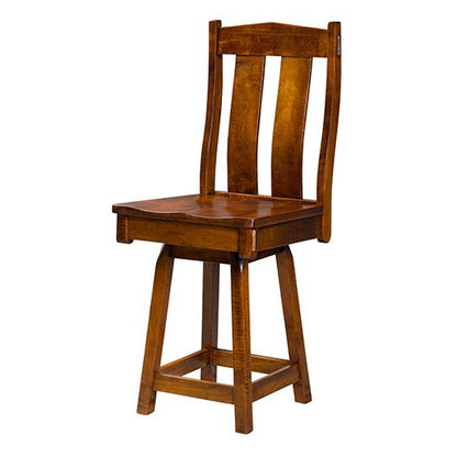 Amish USA Made Handcrafted Timber Ridge Bar Stool sold by Online Amish Furniture LLC