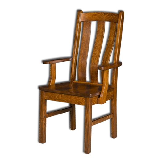 Amish USA Made Handcrafted Vancouver Chair sold by Online Amish Furniture LLC