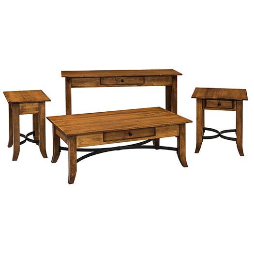 Amish USA Made Handcrafted Vanderbilt Occasional Tables sold by Online Amish Furniture LLC