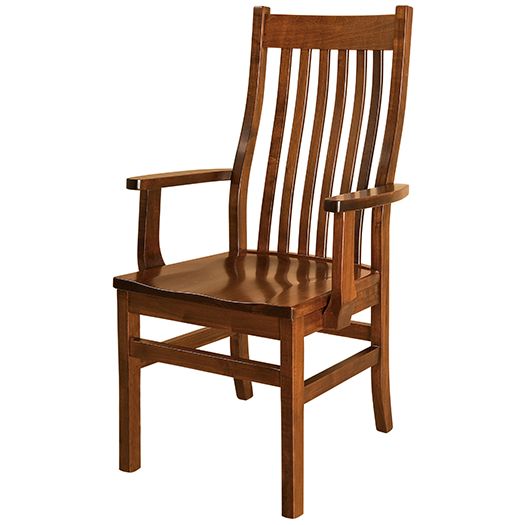 Amish USA Made Handcrafted Wabash Chair sold by Online Amish Furniture LLC