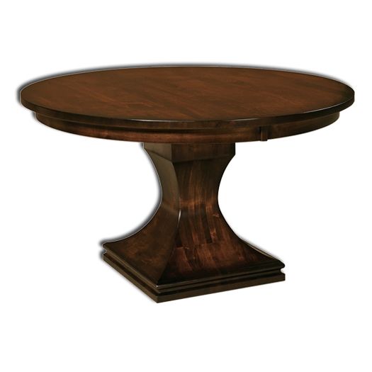 Amish USA Made Handcrafted Westin Pedestal Table sold by Online Amish Furniture LLC