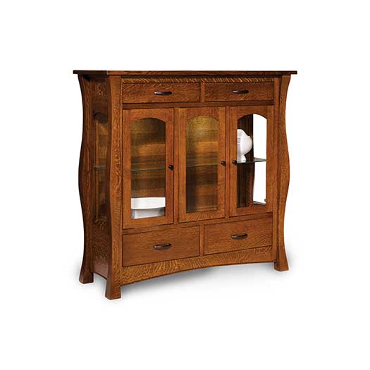 Amish USA Made Handcrafted York High Buffet sold by Online Amish Furniture LLC