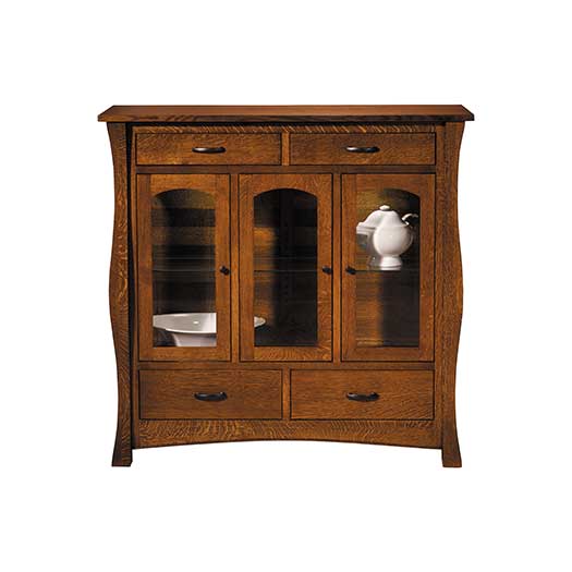 Amish USA Made Handcrafted York High Buffet sold by Online Amish Furniture LLC