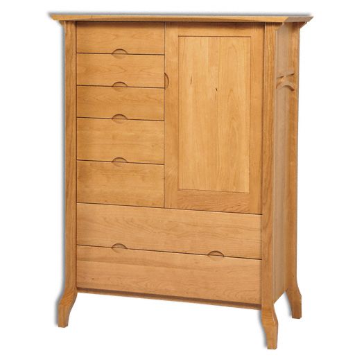 Amish USA Made Handcrafted Grand River Door Chest sold by Online Amish Furniture LLC