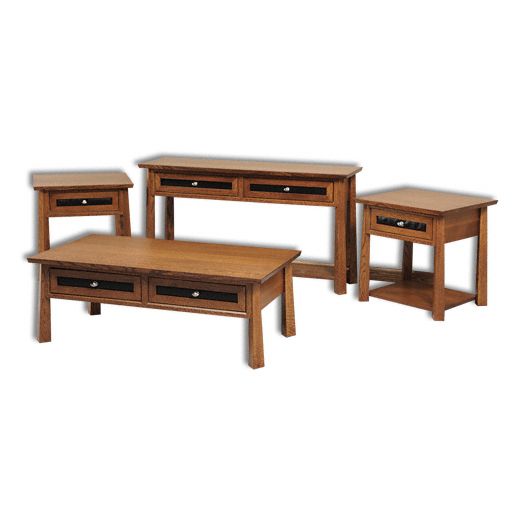 Amish USA Made Handcrafted Vancoover Occasional Tables sold by Online Amish Furniture LLC