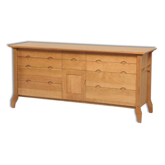 Amish USA Made Handcrafted Grand River Triple Dresser sold by Online Amish Furniture LLC